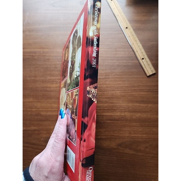 Christmas With Southern Living 2001 Holiday Recipes Cookbook & Entertaining HC - Picture 4 of 16